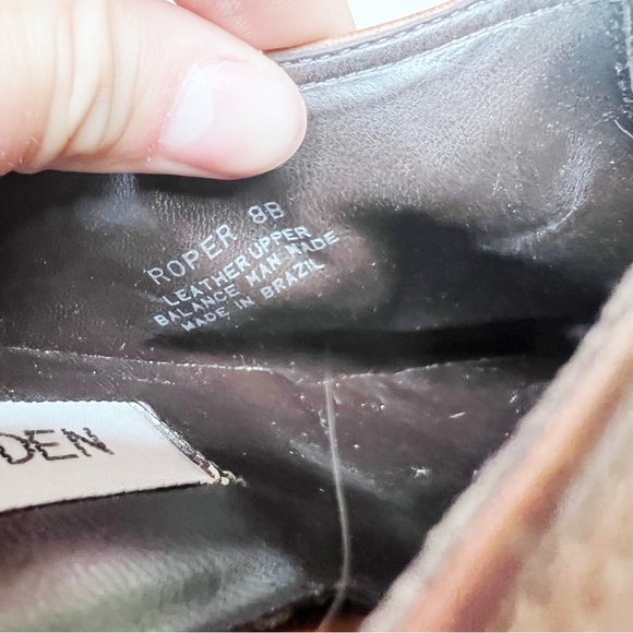 Steve Madden Chestnut Leather Clogs - Picture 5 of 5